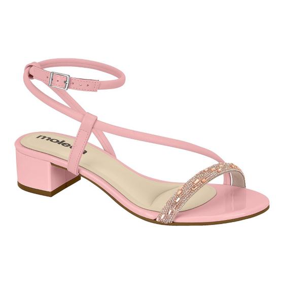 Salto Baixo Salto Molecas Sandalia Salto Baixo Moleca Sandália