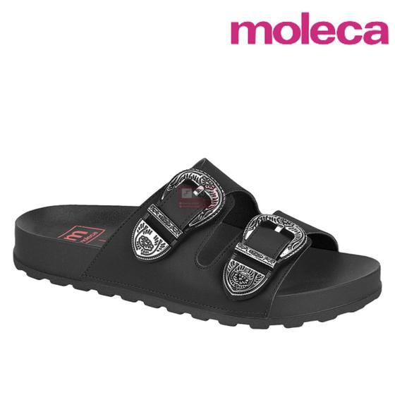 Imagem de Sandalia Moleca Slide Feminina Original Conforto Chinelo Casual