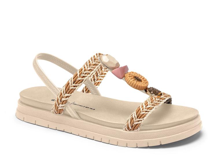 Imagem de Sandália Papete Flatform Pedrarias Dakota Feminino / Y6801