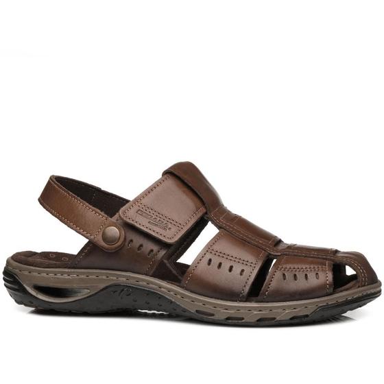 Imagem de Sandalia pegada couro ref 131669 masculino