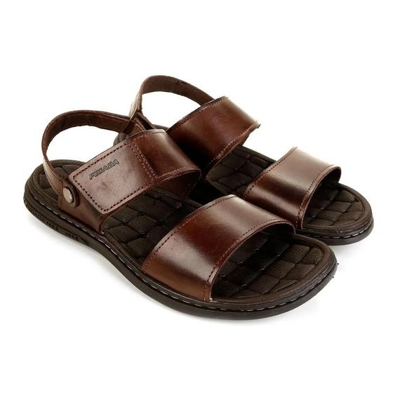 Imagem de Sandália Pegada Masculina Pinhão Ref:131286