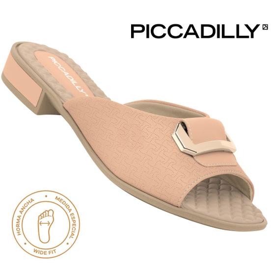 Imagem de Sandalia Piccadilly Original Feminino Rasteira Joanete Esporao Ortopedica Fascite Plantar Rasteirinha Slide Casual Detalhes Conforto