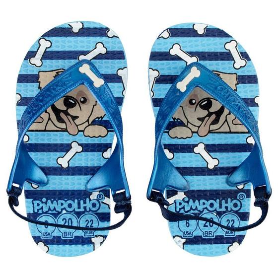 Imagem de Sandália praiana baby - masculino -  tamanho 18 ao 23  0074321 - pimpolho 