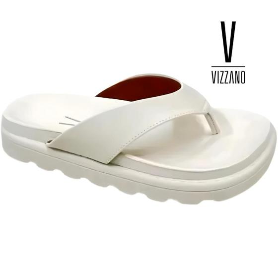 Imagem de Sandalia Rasteira Flat Vizzano Original Feminina Casual Flat Detalhes Conforto Rasteirinha Dia A Dia Lancamento