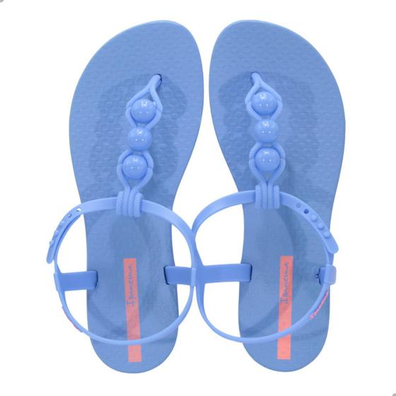 Imagem de Sandália Rasteira Ipanema Class Conecta Azul