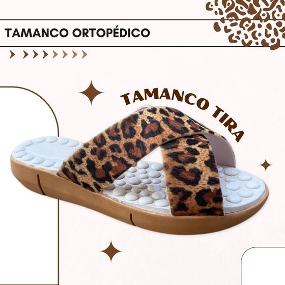 Imagem de Sandalia  Slide Feminino Uniflex para Esporão Confortavel Chinelo Rasteirinha Verão Passeio Anabella Lançamento