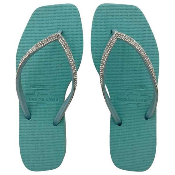 Imagem de Sandalia Tropical Br Slim Qd Glitter Acqua 33/34