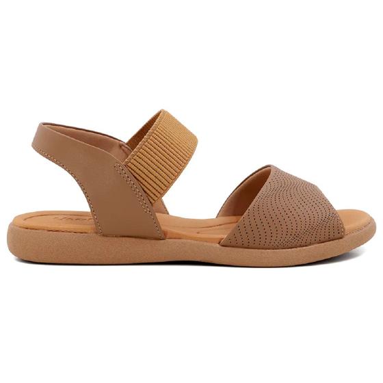 sandalia rasteira conforto usaflex