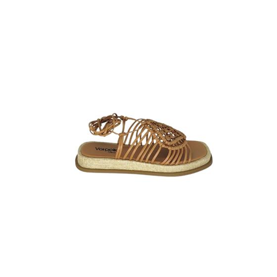 Imagem de Sandalia vergelio flat macrame feminino 9231098