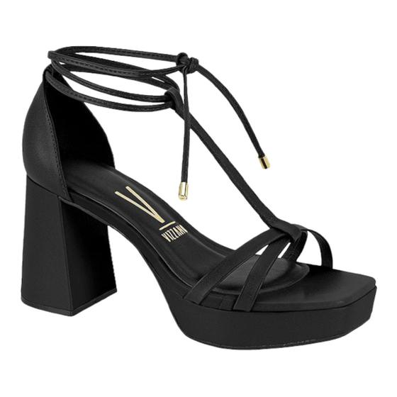 Sandália Feminina Sandalia De Amarrar Na Perna Vizzano Top