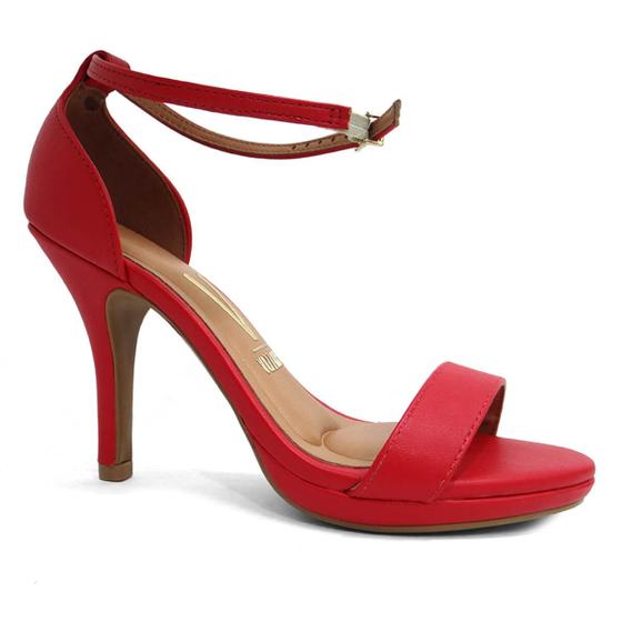 Sandália Vizzano Salto Fino Sandalias Meia Pata 2019 Sandalia