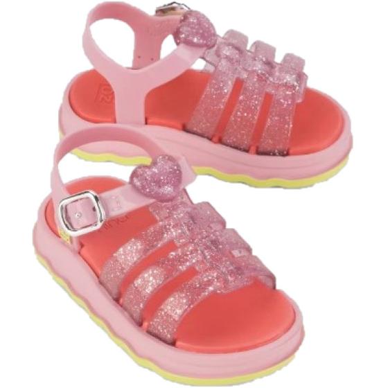 Imagem de Sandália zaxynina baby power menina infantil rosa medio glitter