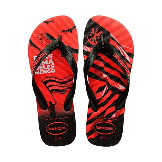 Imagem de Sandalias Havaianas Top TIMES Flamengo