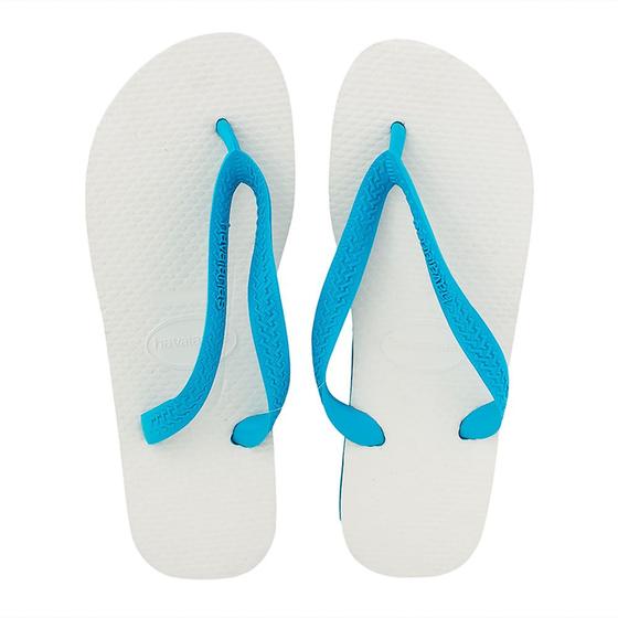 Imagem de Sandálias Havaianas Tradicional Azul Tamanho 39/40 com 1 Par