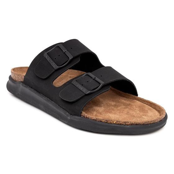 Imagem de Sandálias Masculinas Nautica Triun 3 - Slides Confortáveis com Fivela Dupla