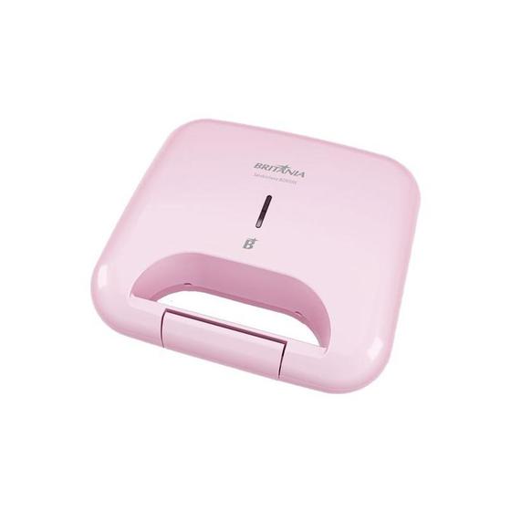 Imagem de Sanduicheira Britânia Bgr05Rs Com 750W 220V Rosa