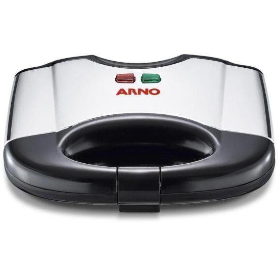 Sanduicheira e Grill Arno Sacs Antiaderente Inox 127v