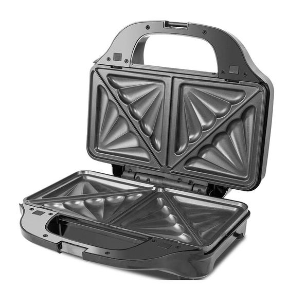 Menor preço em Sanduicheira e Grill Philco PGR17PI, 127V, Inox, Trava de Segurança, Antiaderente - 56701046