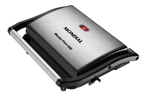 Sanduicheira e Grill Press Inox 220V - Mondial Menor preço em Sanduicheira e Grill Press Inox 220V - Mondial