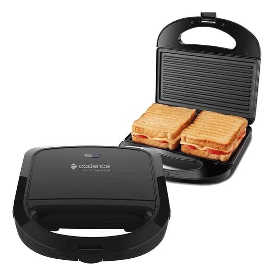 Sanduicheira Elétrica Cadence SAN260-127 Toast e Grill 750W Menor preço em Sanduicheira Elétrica Cadence SAN260-127 Toast e Grill 750W