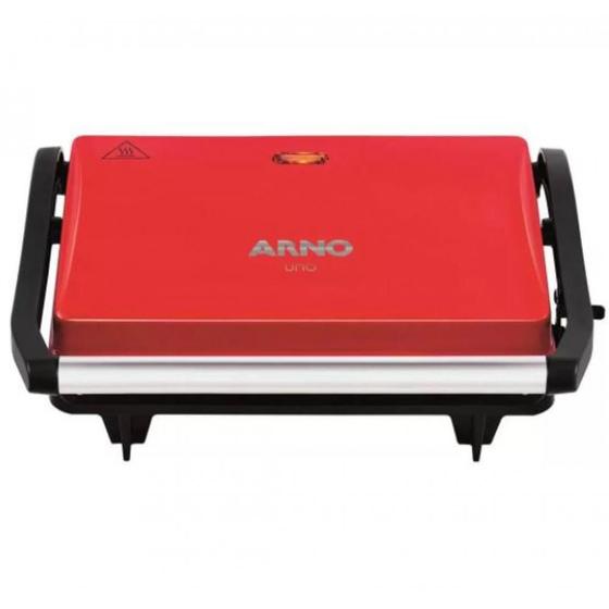 Imagem de Sanduicheira Grill Arno Compact Uno Guno Vermelho 220V