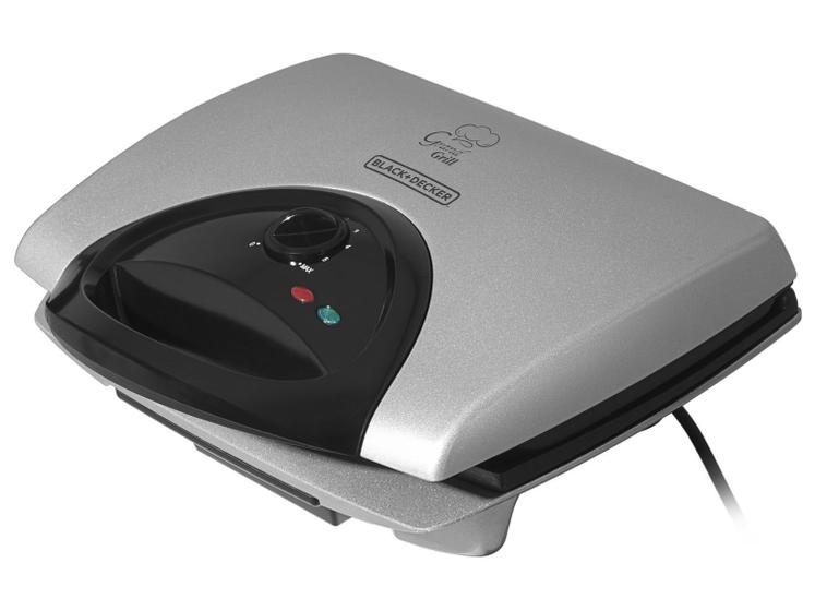 Sanduicheira/Grill Black&Decker GL1650BR 1500W Antiaderente Cinza