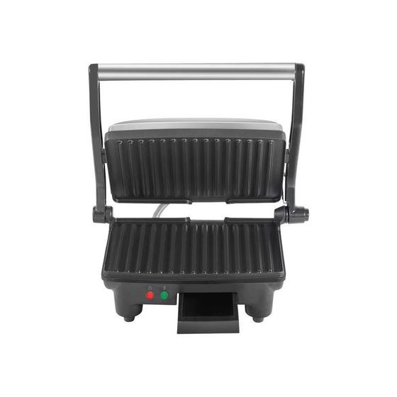 Imagem de Sanduicheira Grill Decker Panini 910W 220V Preta e Prata