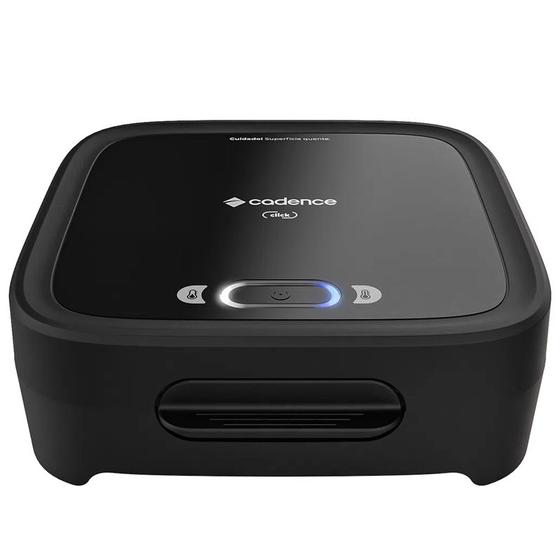 Imagem de Sanduicheira Grill Elétrica Cadence Premium 750 Watts Sanduiches Carnes 110V