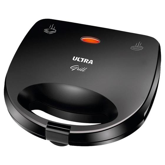 Imagem de Sanduicheira Grill Mondial S-13 Ultra  Antiaderente, 750W, Preto