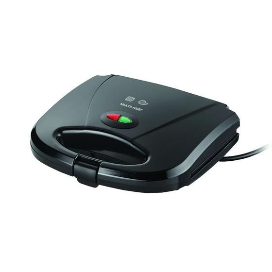 Imagem de Sanduicheira & GRILL Multilaser CE043 750W 127V Preto