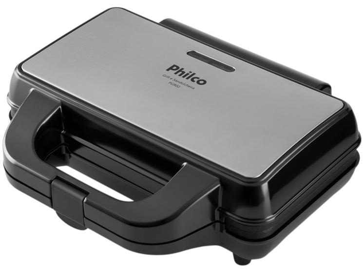 Sanduicheira/Grill Philco Inox PGR02I 56701015 Menor preço em Sanduicheira/Grill Philco Inox PGR02I 56701015