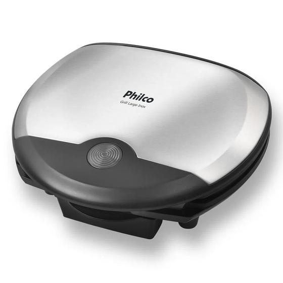 Sanduicheira Grill Philco Large Inox 127v Sanduicheira