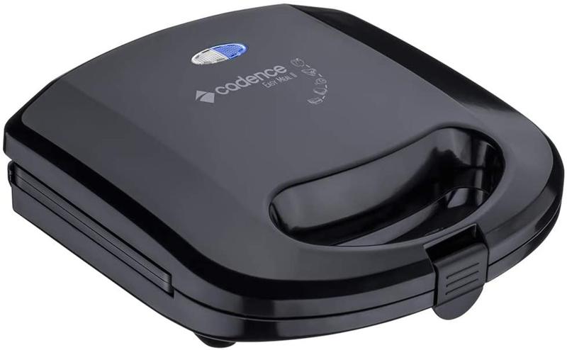 Sanduicheira Minigrill Easy Meal II Cadence - Preto e Branco Menor preço em Sanduicheira Minigrill Easy Meal II Cadence - Preto e Branco