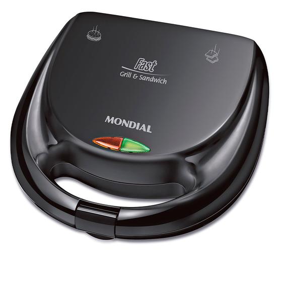 Sanduicheira Mondial Fast Grill e Sandwich S-12 750W 127V Menor preço em Sanduicheira Mondial Fast Grill e Sandwich S-12 750W 127V