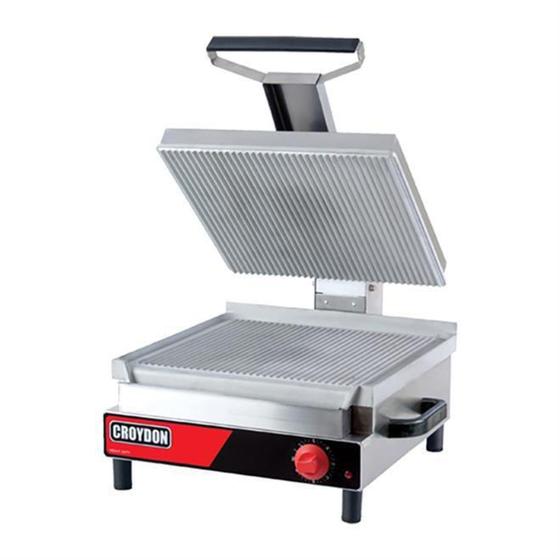 Imagem de Sanduicheira Simples Gigante Estriada 3200W Alumínio 220V Croydon