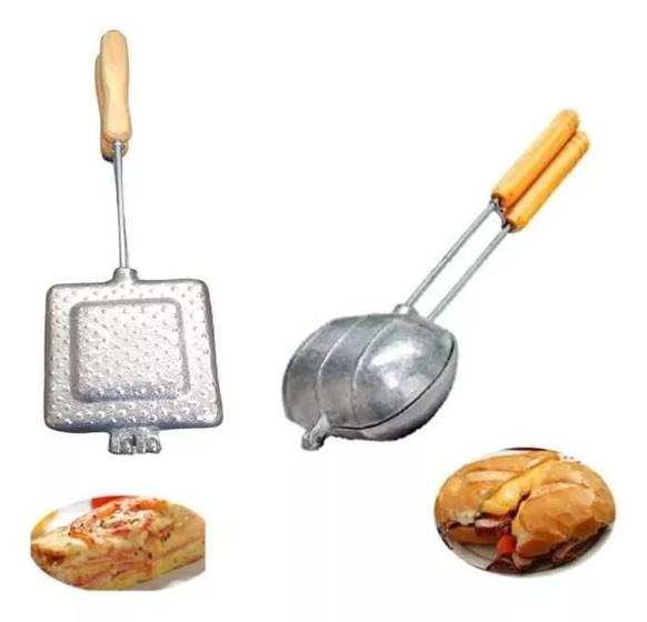 Imagem de Sanduicheira Torradeira Baurutex Tostex Pão Forma Francês Aluminio