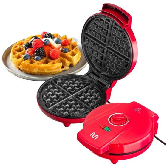 Imagem de Sanduicheira Waffle Maker com Controle de Temperatura 127v-1200w Multilaser - 7908414435711