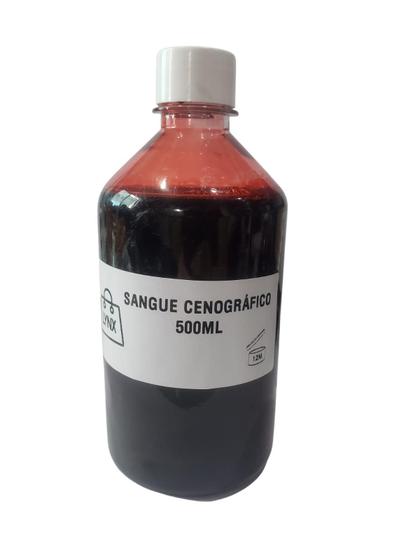 Imagem de Sangue Cenográfico Líquido Encenação Paixao De Cristo- 500Ml