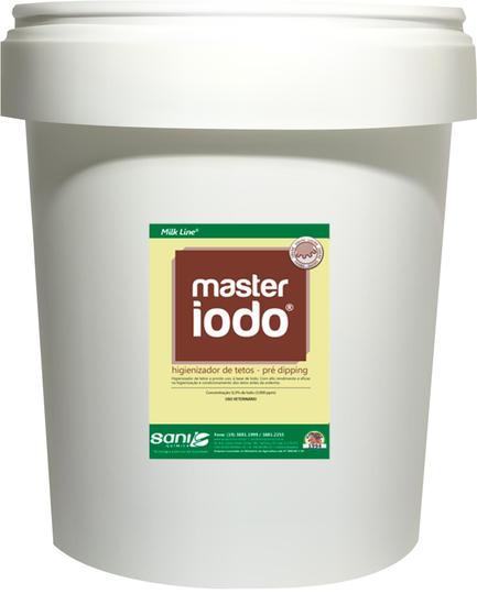 Imagem de Sani Química - Master Iodo - Pré Dipping - Pronto Uso - Base Iodo 3.000 ppm