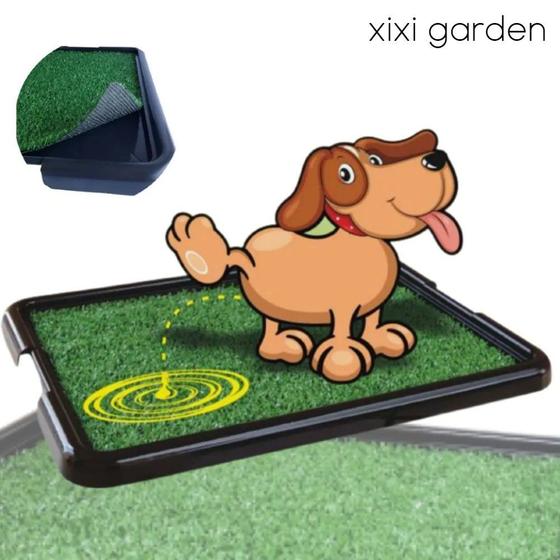 Imagem de Sanitário Canino Xixi Garden Ecopet Lavável LD Pet