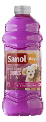 Imagem de Sanol Dog Eliminador De Odores Floral 2l