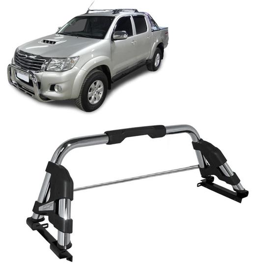 Imagem de Santo Antônio Hilux 2005 a 2015 com barra Cromado Premiere