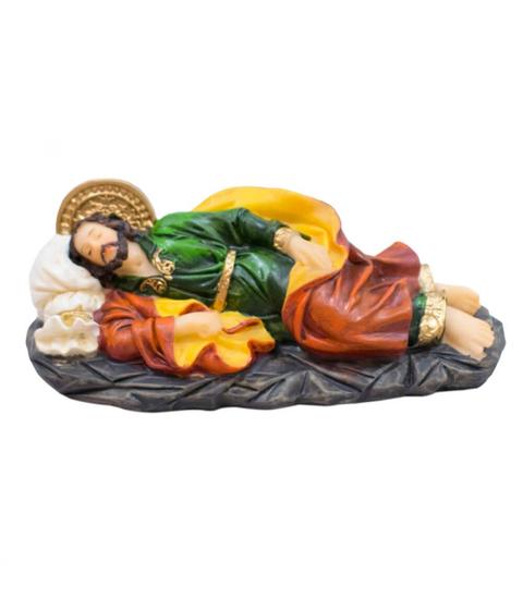 Imagem de São José Dormindo 27cm Enfeite Religioso