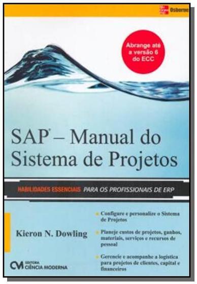 Imagem de Sap - Manual Do Sistema De Projetos - CIENCIA MODERNA