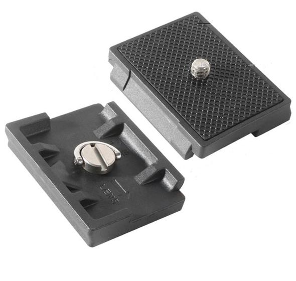 Imagem de Sapata  41x52mm Base Retangular 200PL Engate Encaixe Rápido para tripé  tripod rosca 1/4 em Plástico