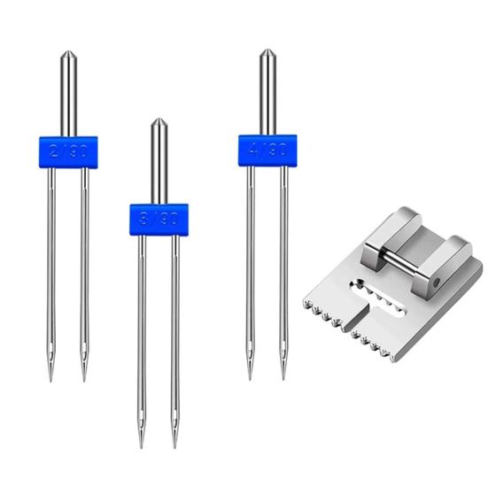 Imagem de Sapata Calcador De Nervuras Com 3 Agulhas Duplas