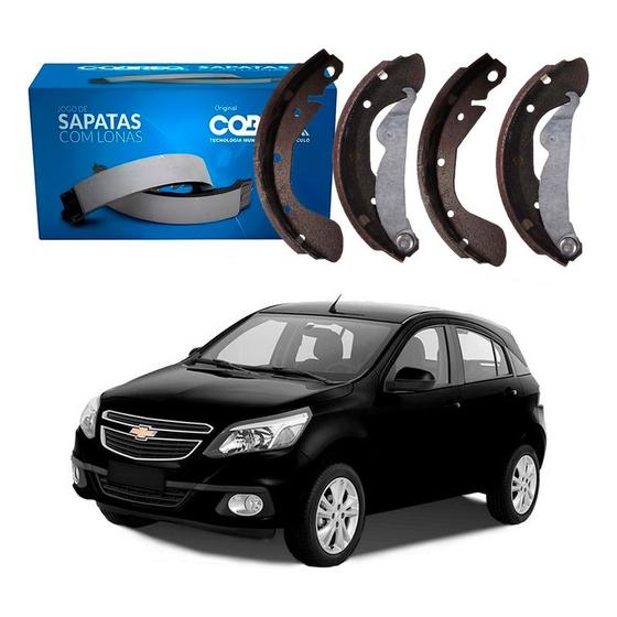 Imagem de Sapata De Freio Cobreq Chevrolet Agile 1.4 2014