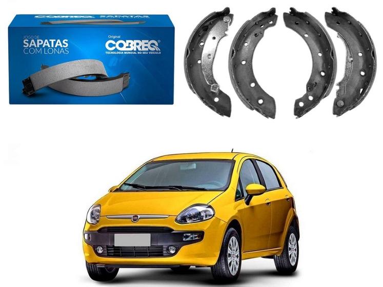 Imagem de Sapata de freio cobreq fiat punto 1.4 1.6 2013 a 2017