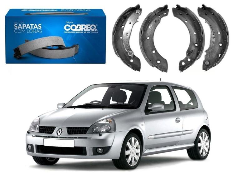 Imagem de Sapata de freio cobreq renault clio 1.0 2003 a 2012