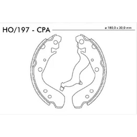 Imagem de SAPATA FREIO para HONDA FIT 1.4 8/16V 08/